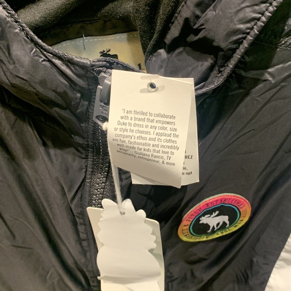 Abercrombie & Fitch USA 🇺🇸 Kids Giuliana + Duke Jacket size 9/10 - Picture 5 of 6